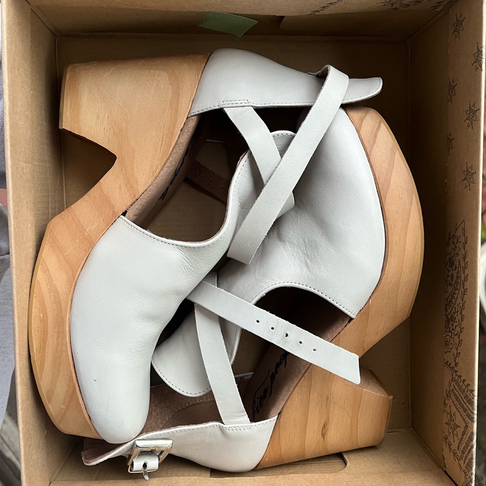 Free People Cedar Clogs